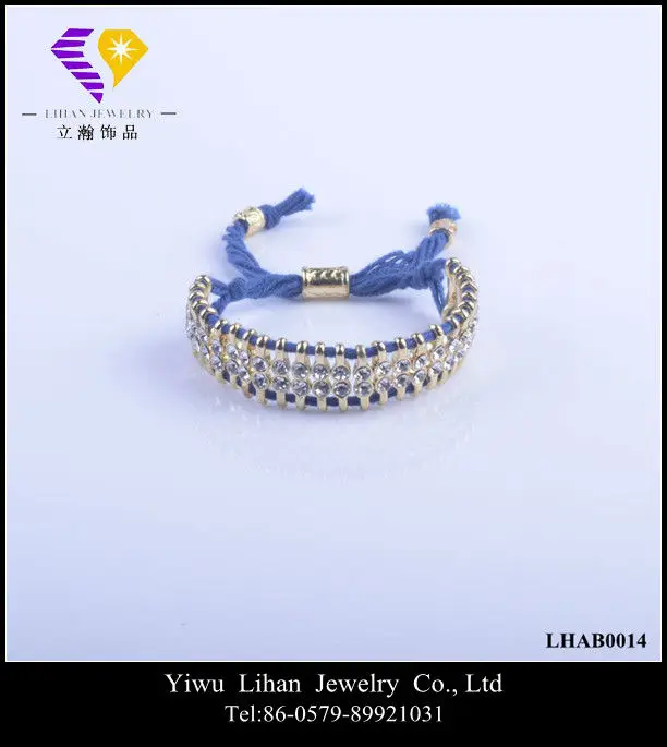Модный браслет Кристалл Rope 2013 Браслеты дружбы