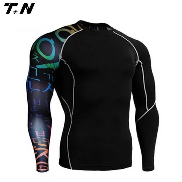Rashguard swim shirts bjj rash guard black blank