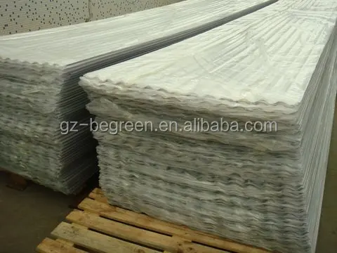 
transparent plastic corrugated roofing panel for lighting 