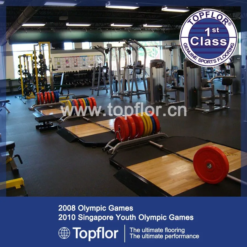 
Rubber Gym Floor Mat/Rubber Floor Tiles 