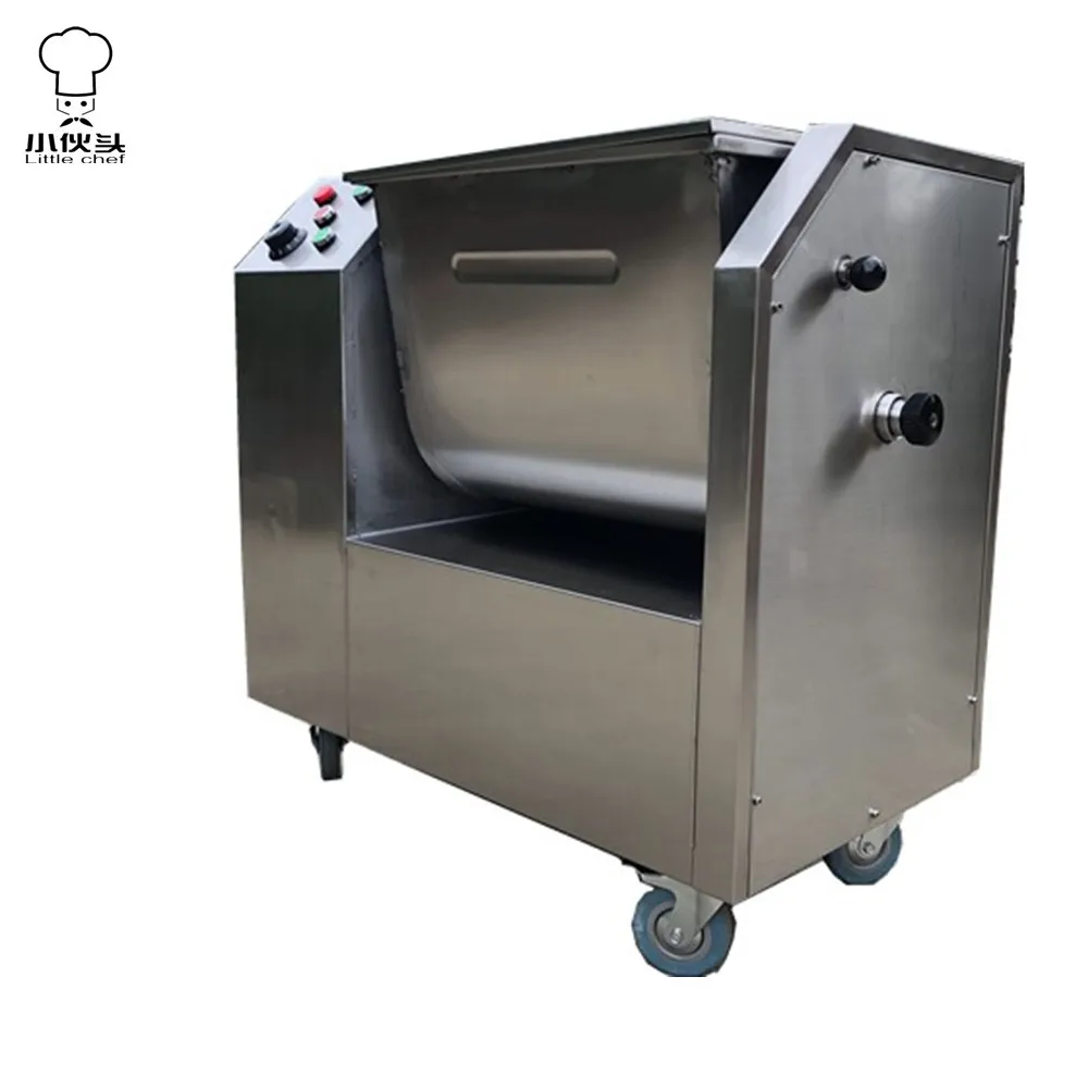 Kitchen equipment Horizontal Stainless steel flour mixer flour mixing machine