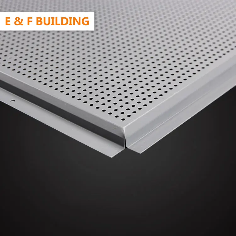 Best Lay in Suspended Aluminum House Ceiling Design Fashionable perforated metal suspended ceiling