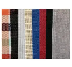 Сетчатая ткань из ПВХ 55/56 дюймов, Высококачественная сетчатая ткань из ПВХ для коврика