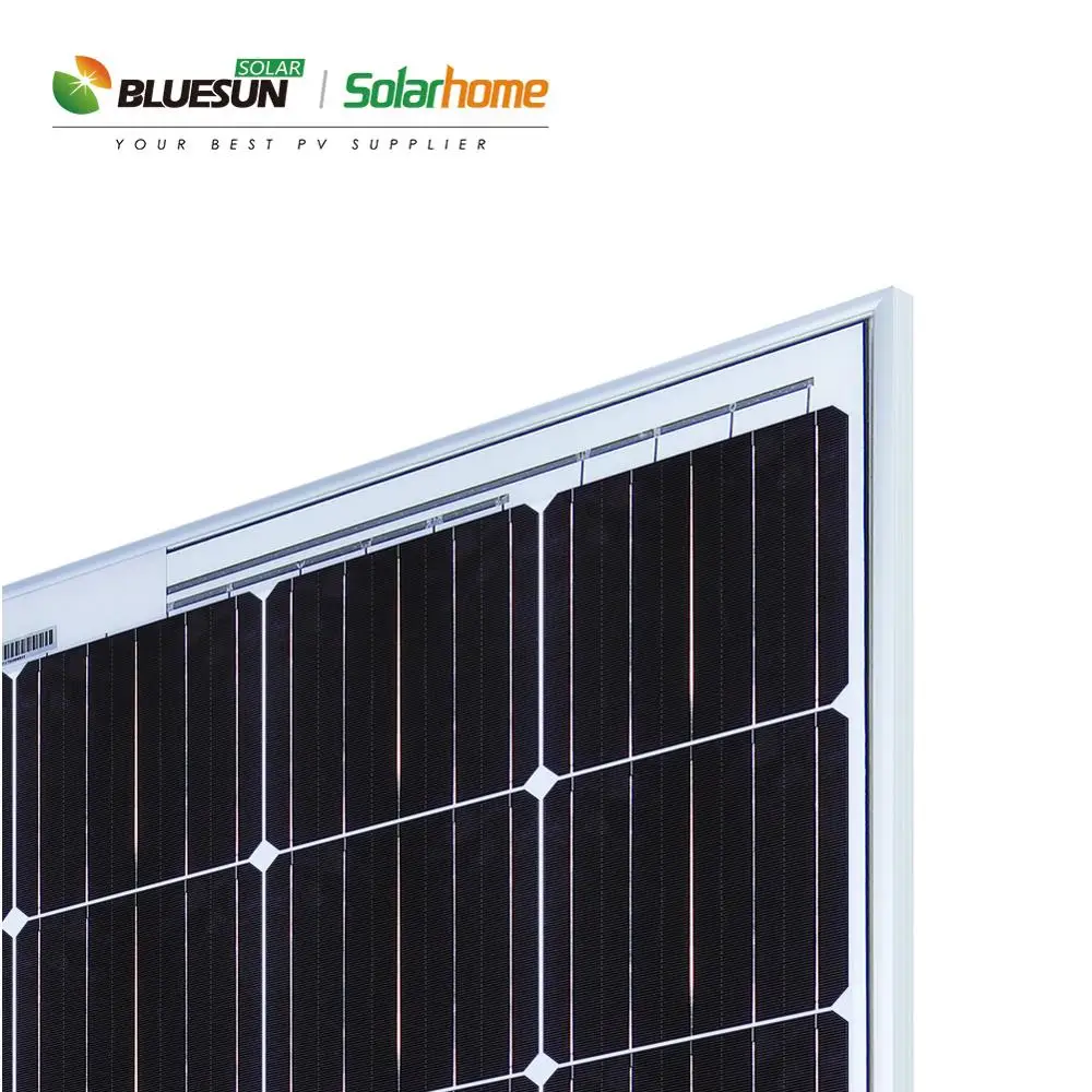 Bluesun Double Glass Solar Panels 72 solar cell 36v 400w 400 Watt Bifacial Solar panel Monocrystalline Solar Panel Price