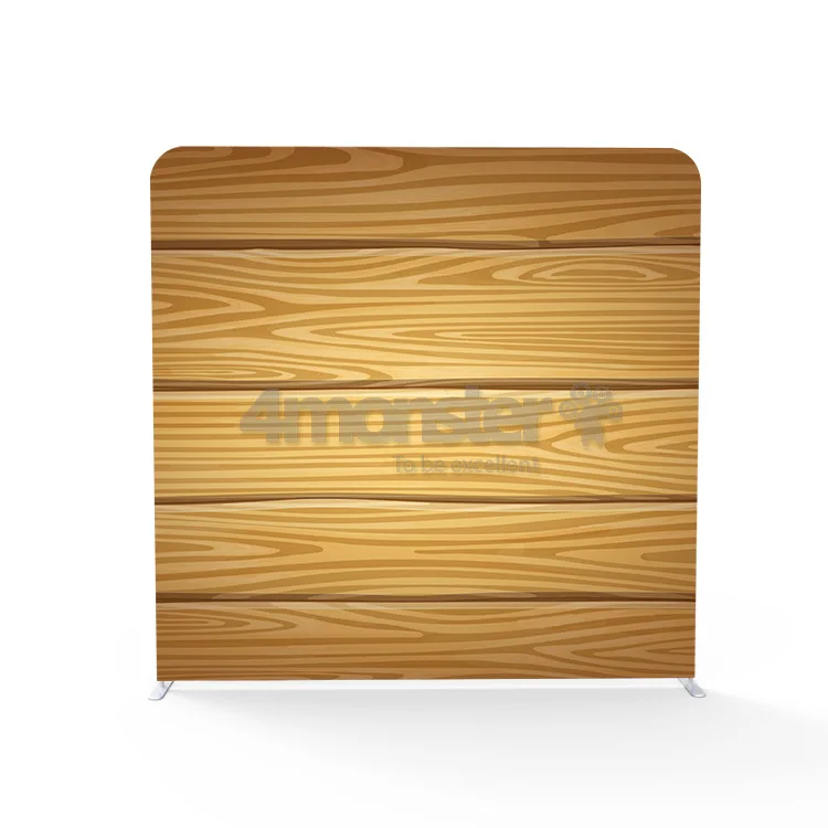 Фон под заказ для свадебной фотосъемки с изображением деревянной отделки