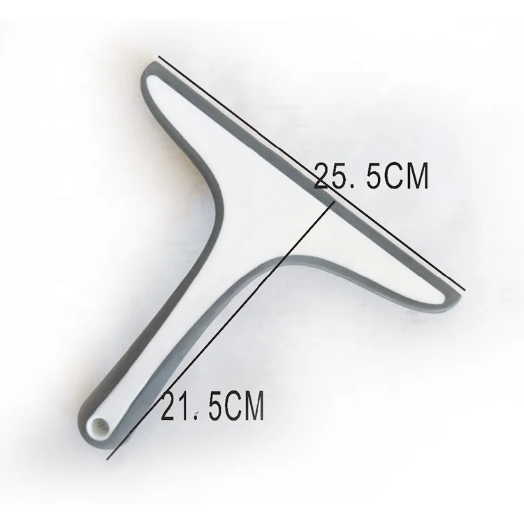 Hort Handle Glass Wiper with High Quality Rubber Squegee for Cleaning Window