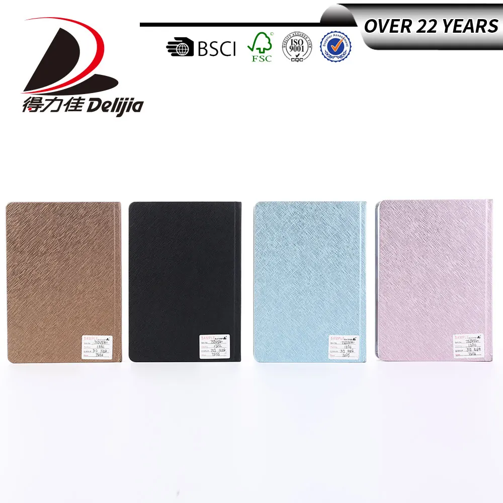 1805102 usa plain white paper pocket notebook with pen holder