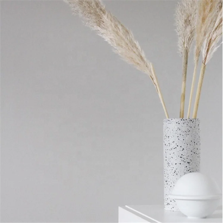 
Attractive designs cheap wholesale cylinder flower vase / terrazzo pot for plants 