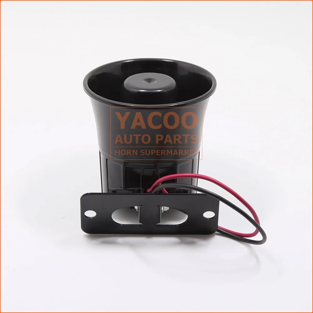 12V Factory Made Cheap Auto Siren Alarm Buzzer Horn with Dual Tone Electric Speaker