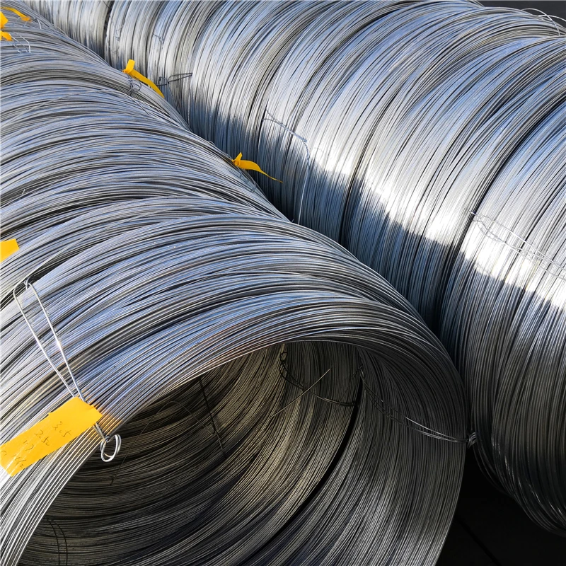 Factory price electro hot dipped galvanized steel iron wire