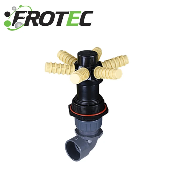 best price top and bottom water purifier distributor for FRP TANK for 2.5 inch opening