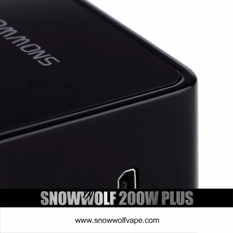  Лучшее устройство для курения пара Snowwolf 200 Вт Plus с сенсорным экраном до 235