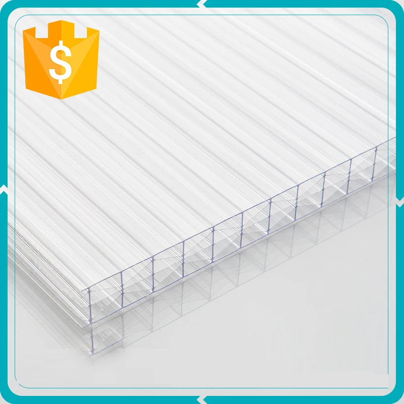 УФ светоотражающие оптовая парниковых многослойный поликарбонат