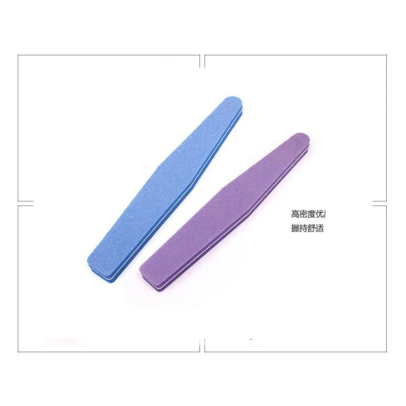 Portable Nail File Tools Wholesale Washable Double Side Sponge Polishing File/sponge Nail File Professional