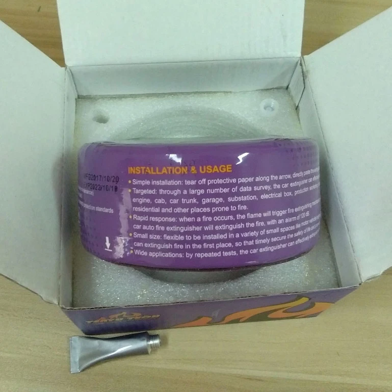 2022 Chinese newly product car auto fire extinguisher with high quality