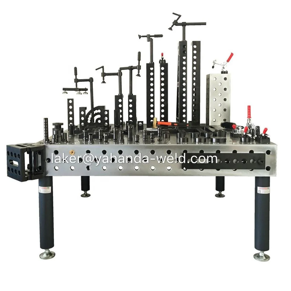 Hardness and Strong 3D Welding Table with Clamping tools