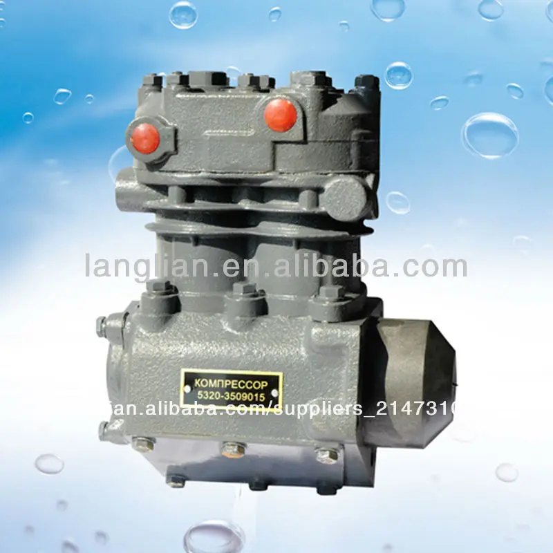 Kamaz two-cylinder air compressor pump