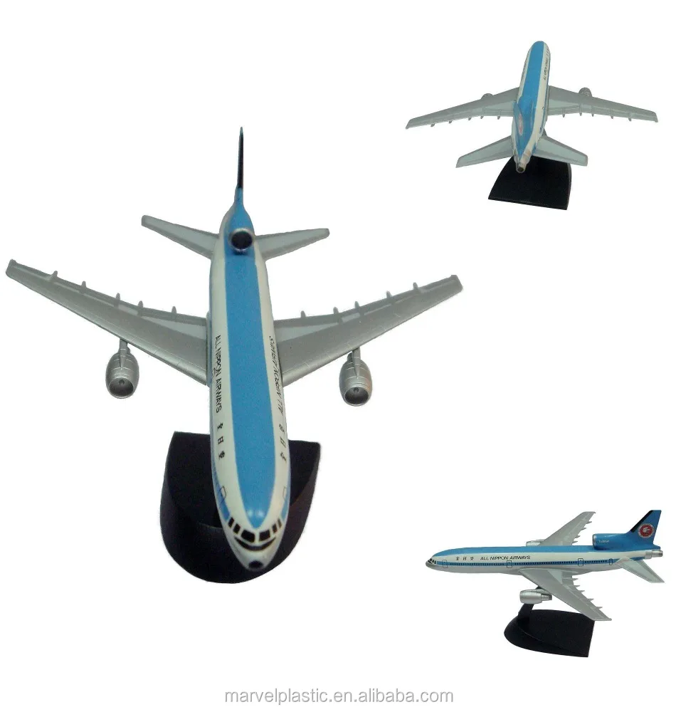 Plastic custom aircraft model plane toy miniature