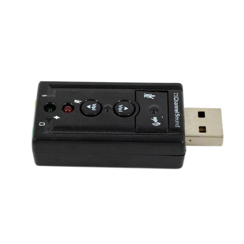 USB 2,0 Стерео 7,1 аудио Carte Виртуальный адаптер Внешний сон наушники карта звука
