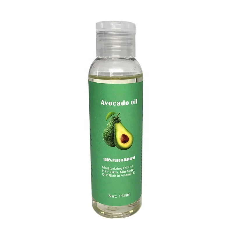 
100% Pure Cold-Pressed Food Grade Avocado Hair Oil for Cooking Hair and Skin 