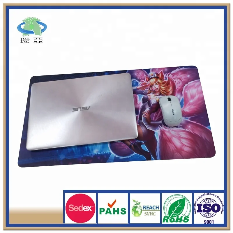 Sell Well New Type Available Anti-slip Rubber Valorant Custom Printed Gaming Computer Desktop Support Mouse Pad