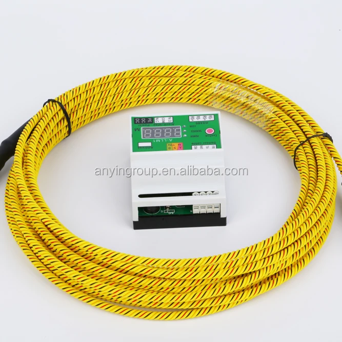 Ultrastrong Breaking Strength Location Water Leak Detection Cable 4 Pins Water Sensing Cable Leak Sensor Cable Alarm