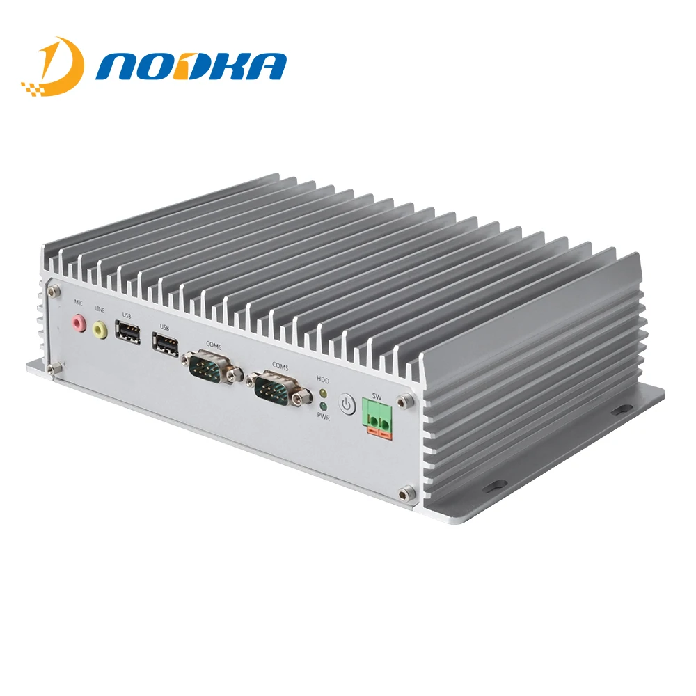
J1900 dual core desktop computer fanless low power mini pc 12v 