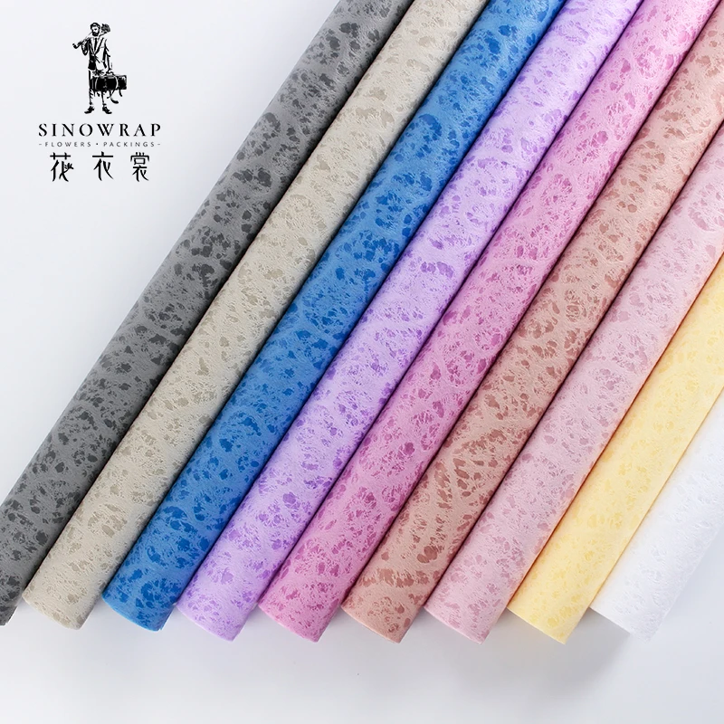 
Florist Supplies Nonwoven Flower Wrapping Paper For Flower Bouquet 