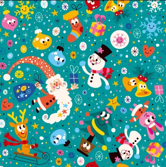 Animal Design Cotton Knitting  Material 95% Cotton 5% Elastance Digital Print Fabric for Clothing Bags Curtains