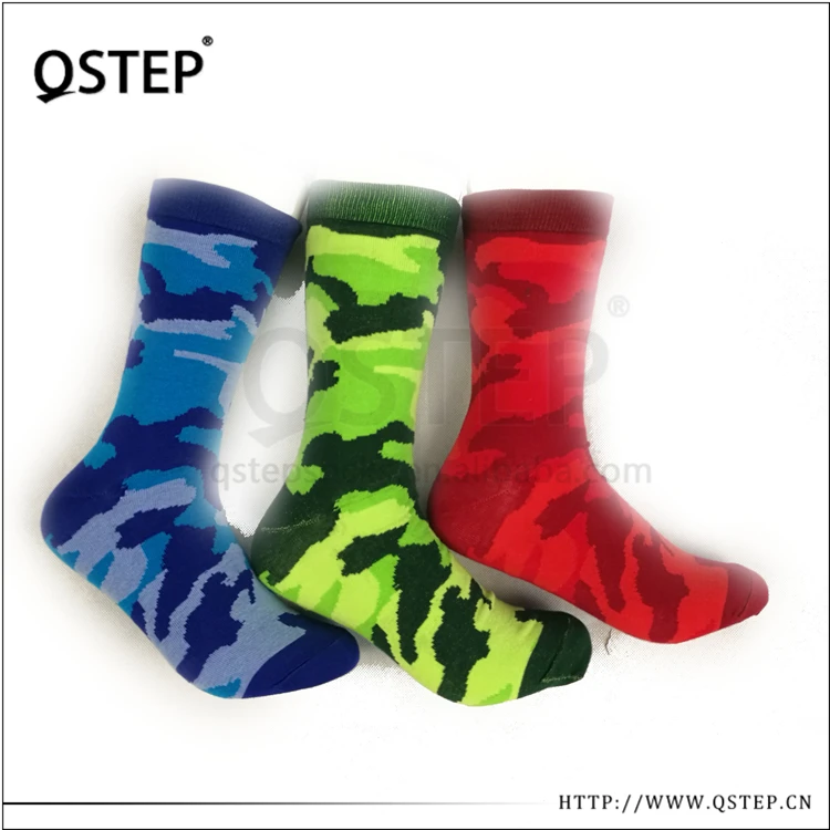 Высококачественные красочные счастливые военные камуфляжные военные носки