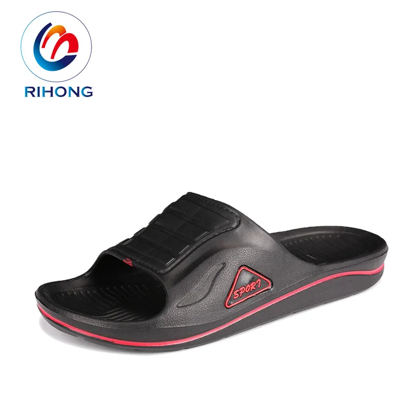 China cheap wholesale men house shoes eva quick drying shower plastic bath slipper