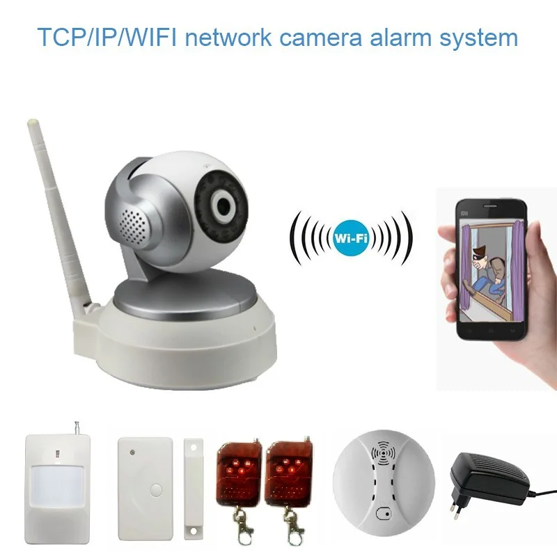 телефона& android приложения беспроводная камера wifi домашний сигнал тревоги системы