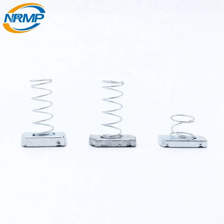 Channel accessories strut fittings spring nuts