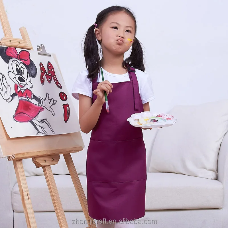 
Простой детский рекламный фартук с логотипом на заказ 