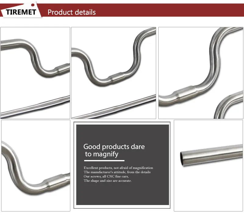 High Strength titanium mtb handlebar for brompton titanium touring handlebar bicycle