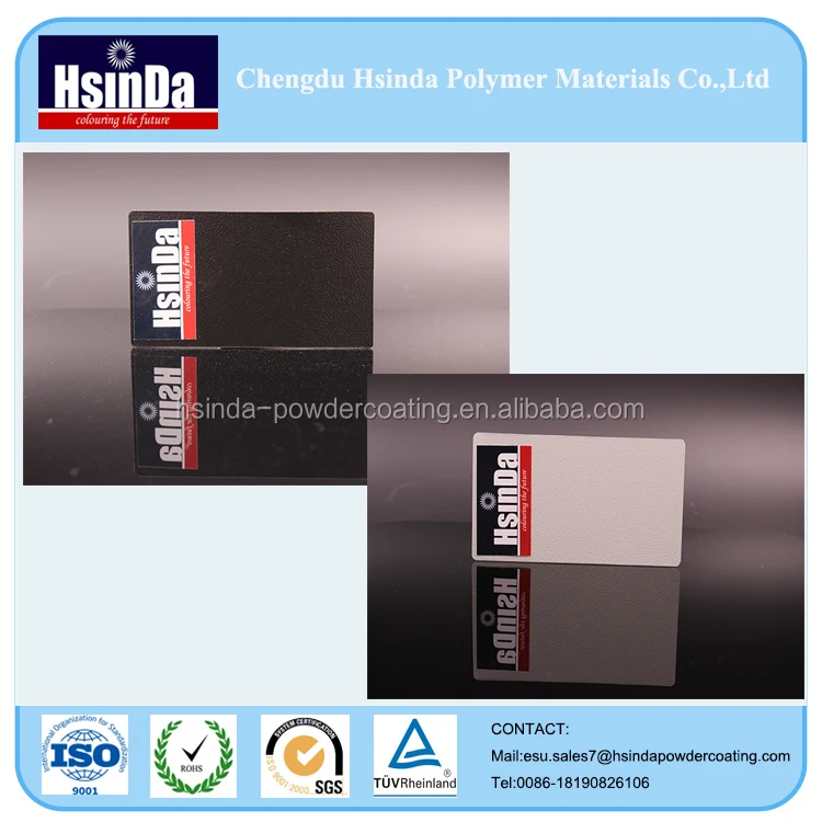 Эко-черный белый серый желтый морщин грубой отделкой порошковым покрытием