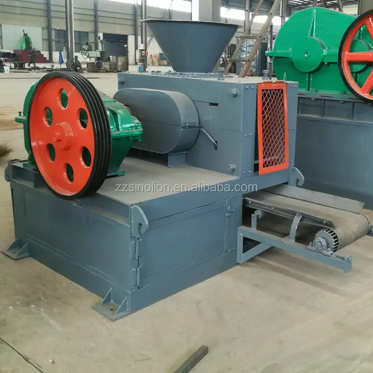 
New design hydraulic roller type mineral barbecue coal briquette machine / barbecue coal ball briquetting press machine factory 