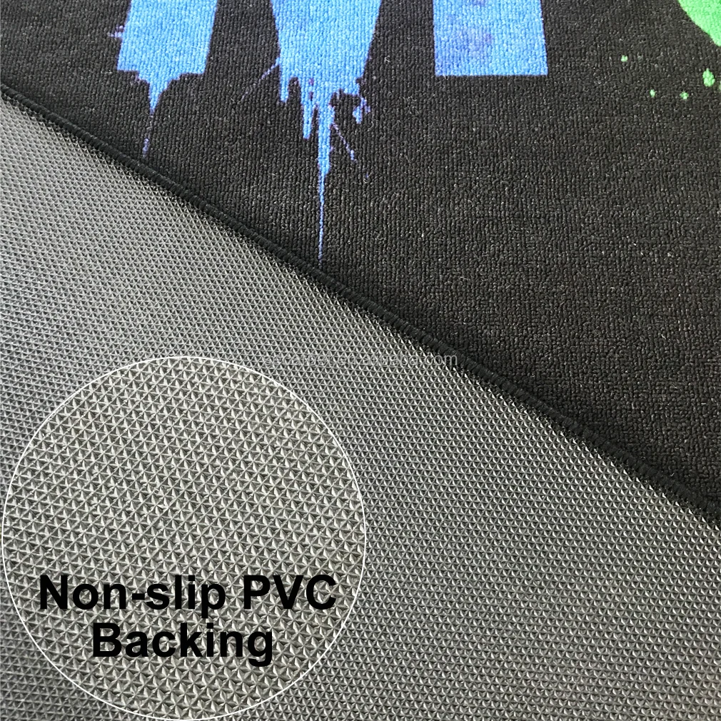 Non Slip Music Customized Logo Rug Drum Carpet