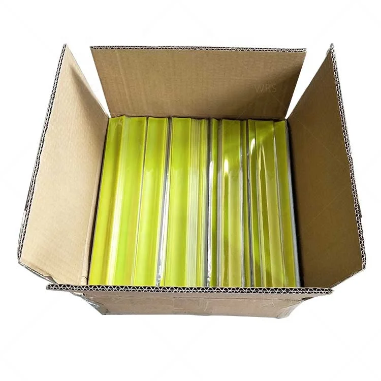 2019 new CE EN13356 custom hi vis snap armband children night safety running reflector wrist wap reflective band for activity