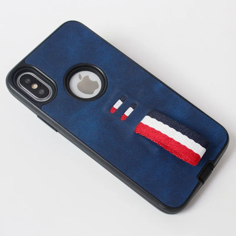 Bracelet Hybrid Armor case For Samsung Galaxy j2 core J260 MetroPCS j4 j6 plus back cover with rope phone case TPU PC PU case