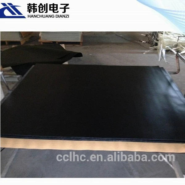 FR4 эпоксидная изоляция из стекловолокна доски неплакированный ламинат лист в черный цвет