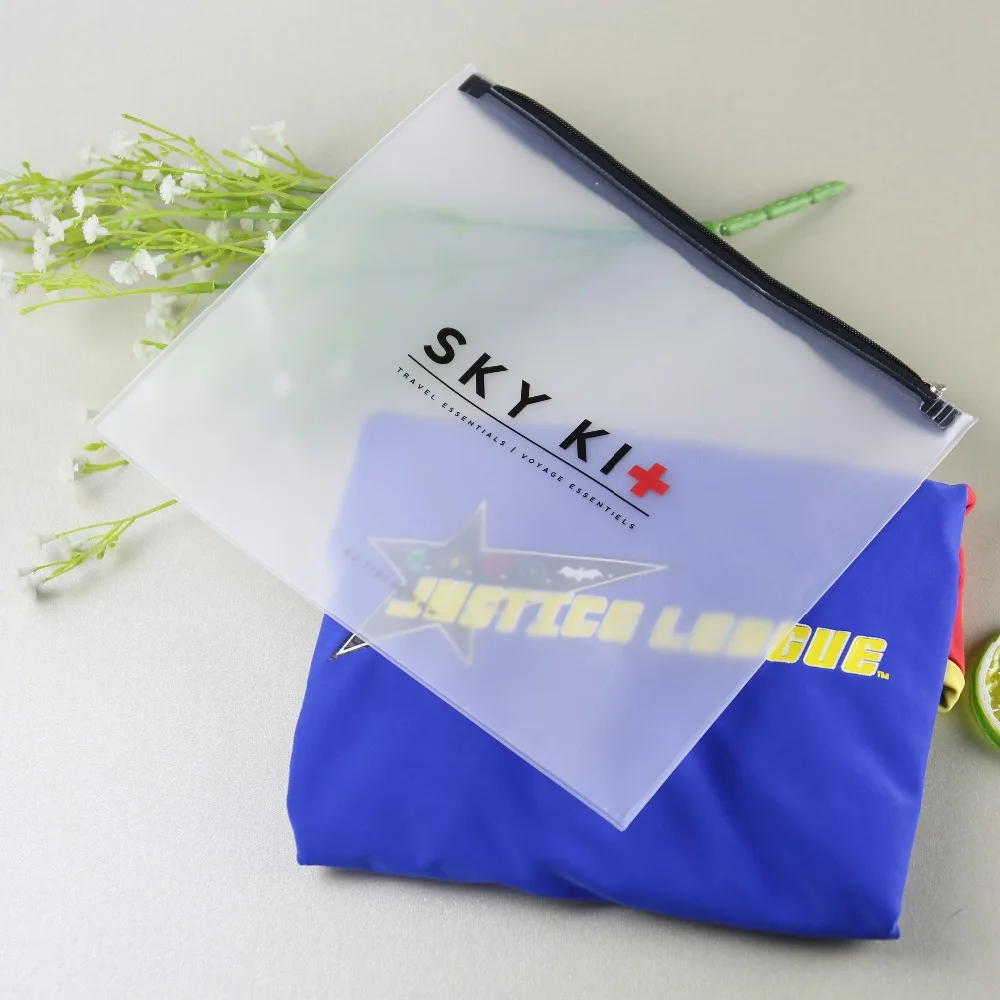 Custom waterproof Clear plastic pvc wet bikini bag for swimwear packaging Pvc Plastic Bag