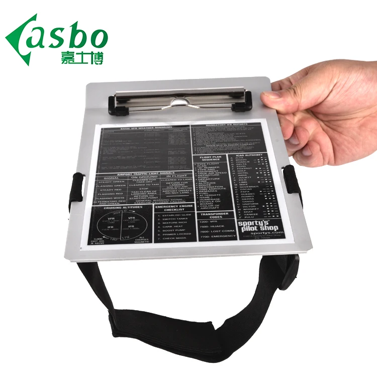 
Quality custom factory folding A5 aluminum hospital clipboard 