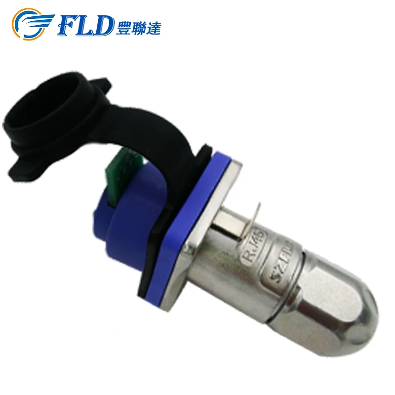 IP67 Outdoor Ethernet Jack Waterproof Ethercon rj45 Connector