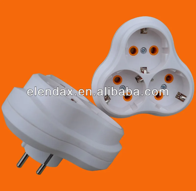 P8813 European style 2 pin AC power adaptor