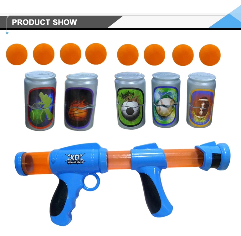 EVA air soft bullet ball shooting gun toy for kids