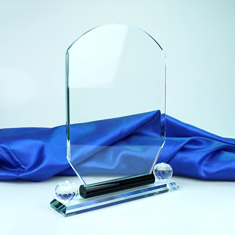 
Nice glass Crystal shields and trophy award for company gift 