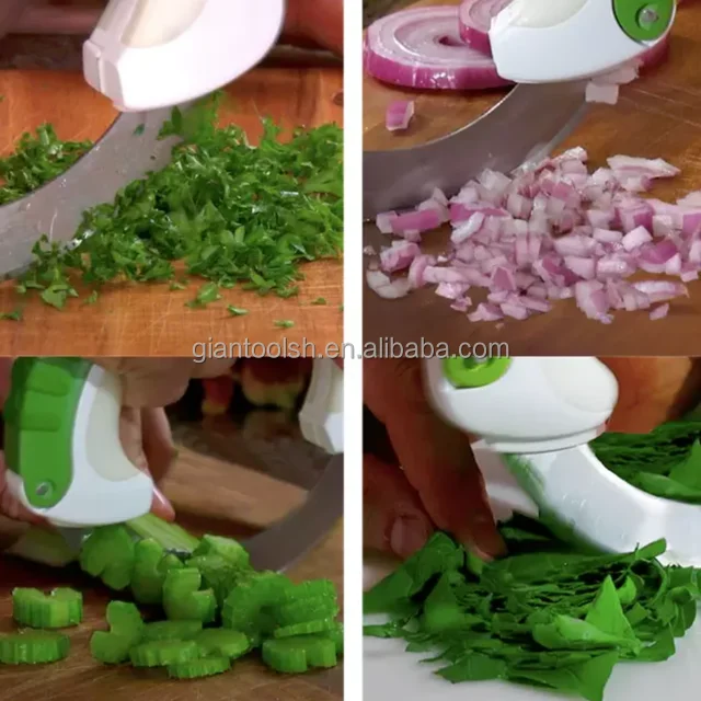 Rolling circular knife handy chopper slicer manual vegetable cutter kitchen foil cutter