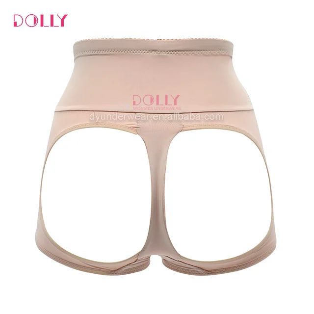 High Waist Sexy Tummy Control Panties Open Bottom Butt Enhancing Shapewear Women