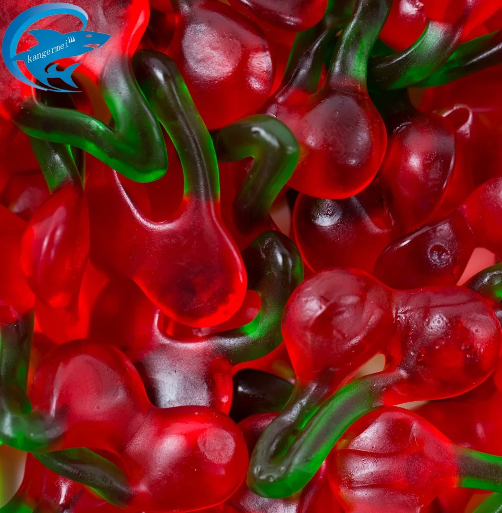 
Cherry Shape-Fruit Vitamine C Vitamin Gummy Candy 